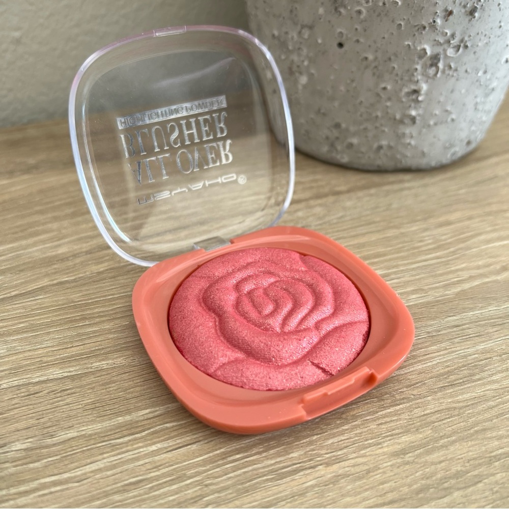 MSYAHO All Over Blusher Highlighting Powder Pink Rose New Exp 08/2024